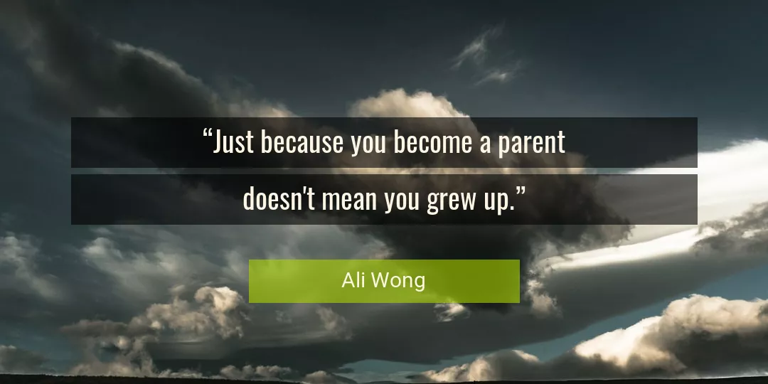 Quote About You By Ali Wong