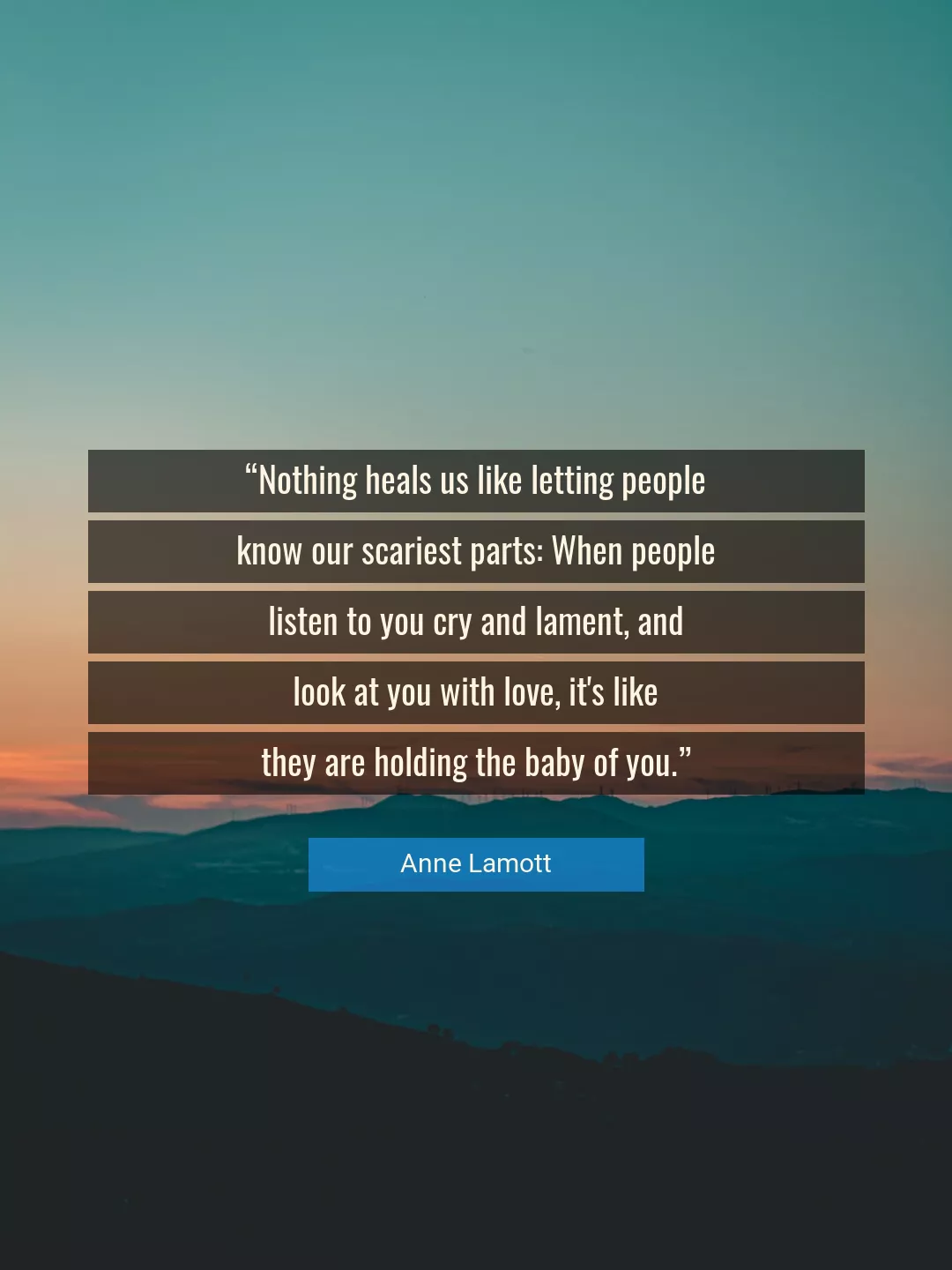 Quote About Love By Anne Lamott