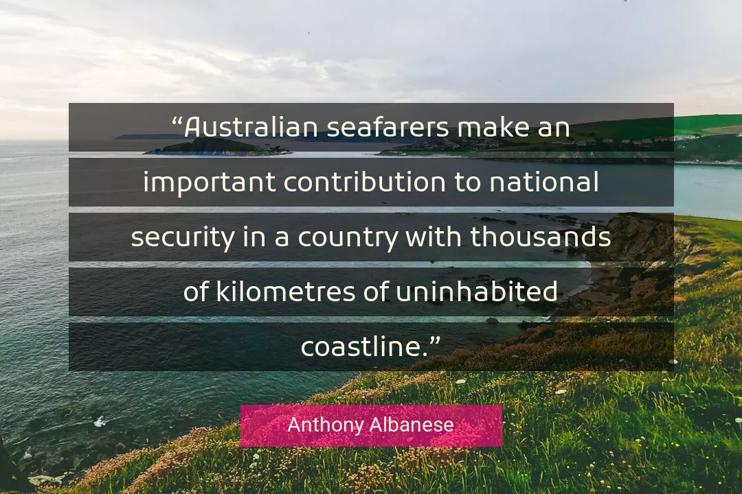 Quote About Country By Anthony Albanese