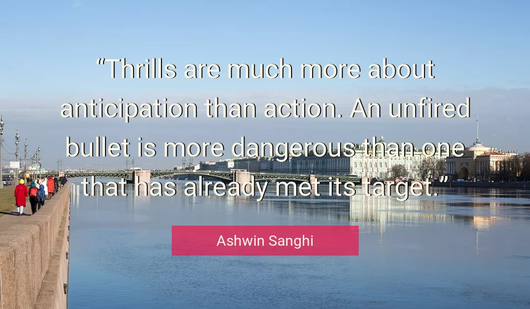 Quote About Action By Ashwin Sanghi