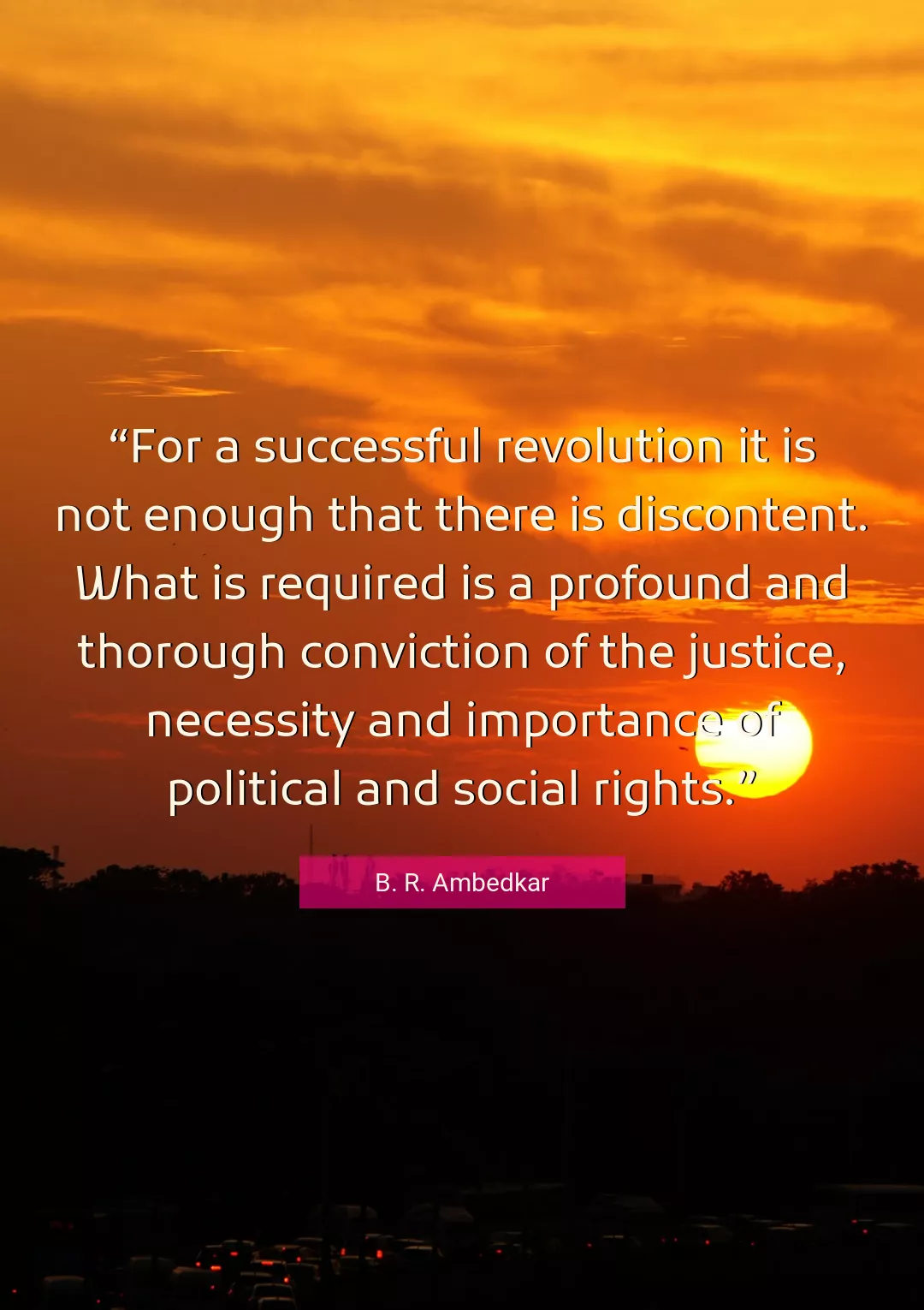 Quote About Justice By B. R. Ambedkar