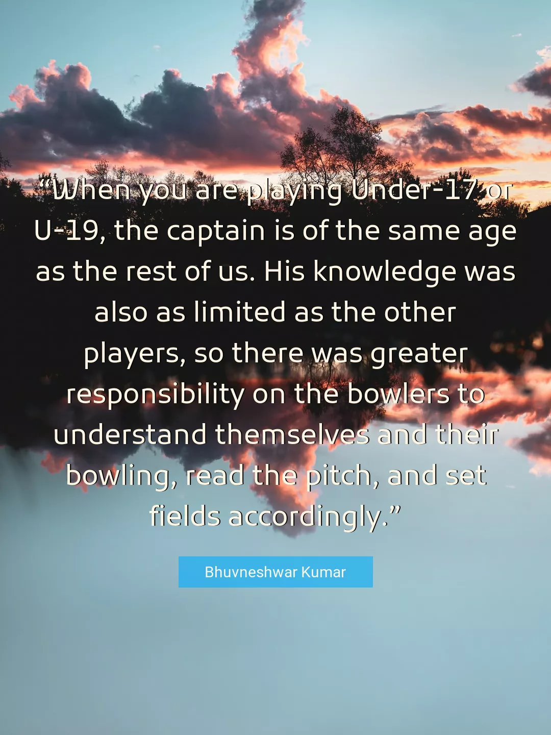 Quote About Knowledge By Bhuvneshwar Kumar