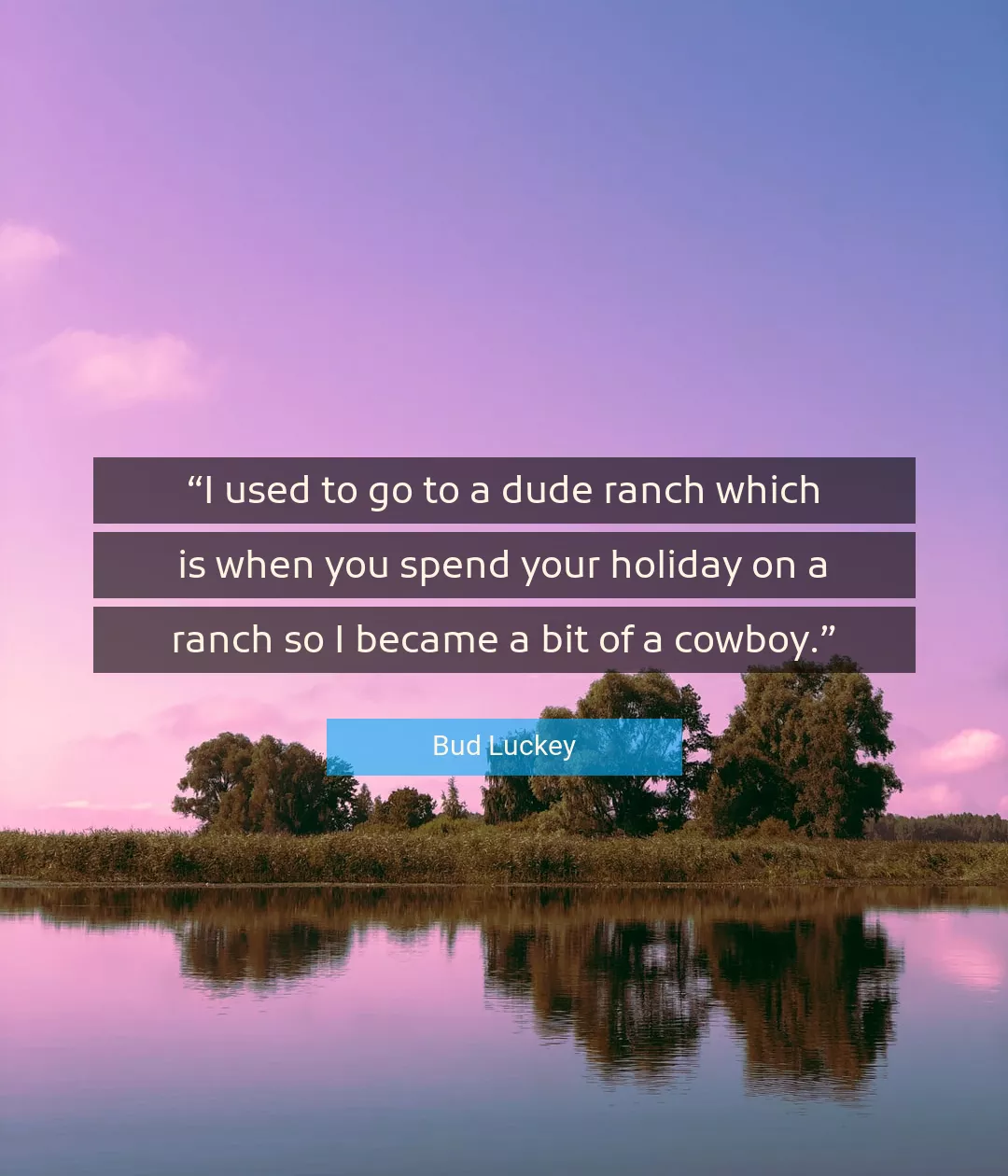 Quote About You By Bud Luckey