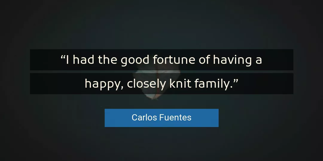 Quote About Good By Carlos Fuentes