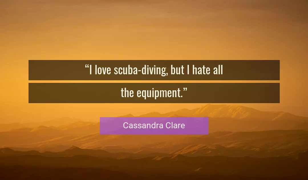 Quote About Love By Cassandra Clare