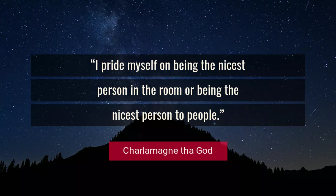 Quote About Myself By Charlamagne tha God