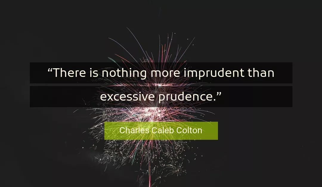 Quote About Nothing By Charles Caleb Colton