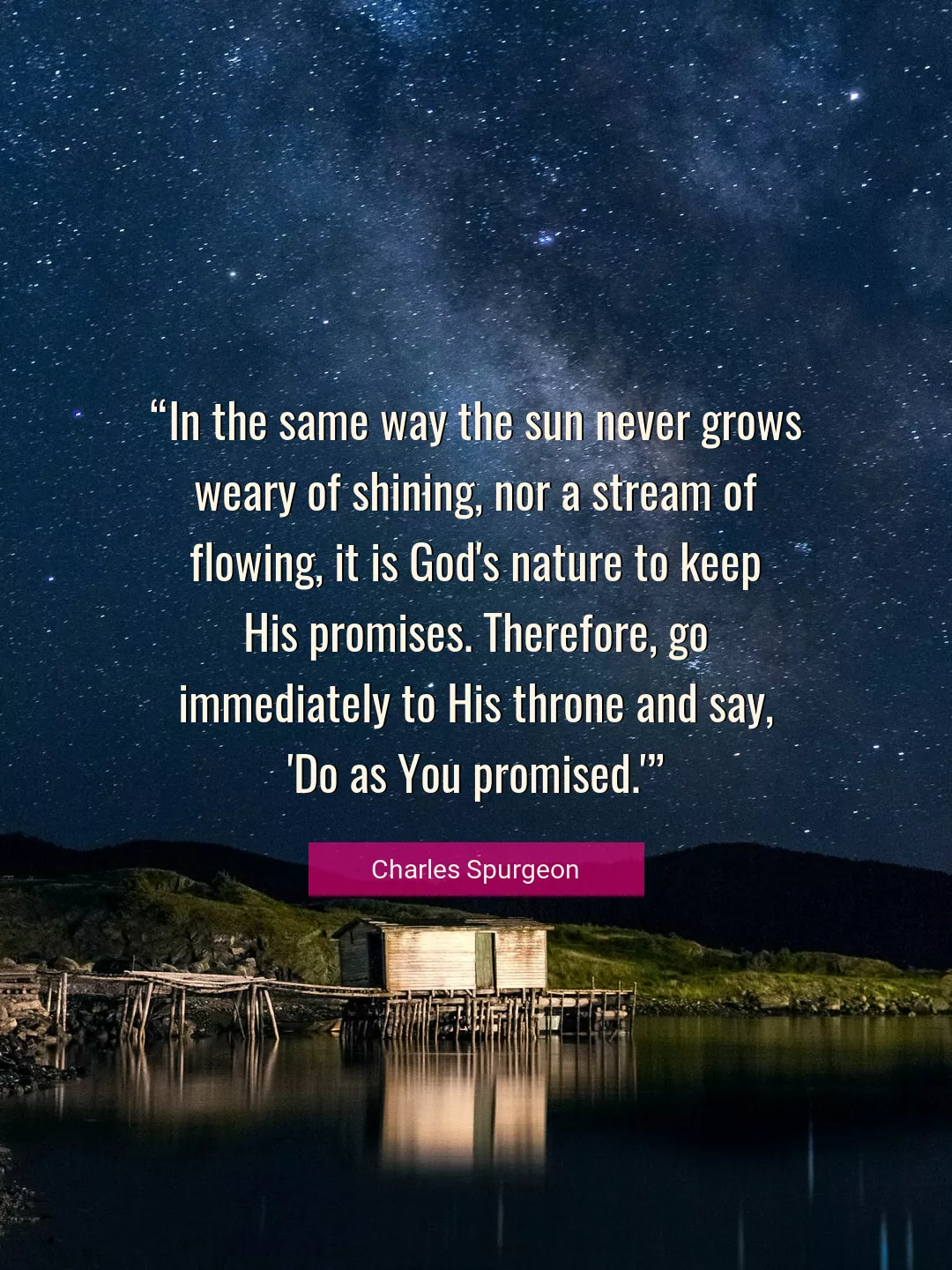 Quote About Nature By Charles Spurgeon