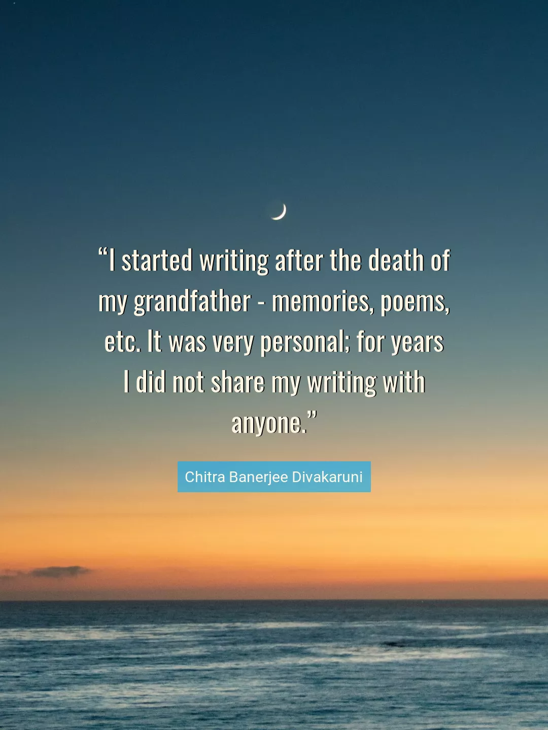 Quote About Death By Chitra Banerjee Divakaruni
