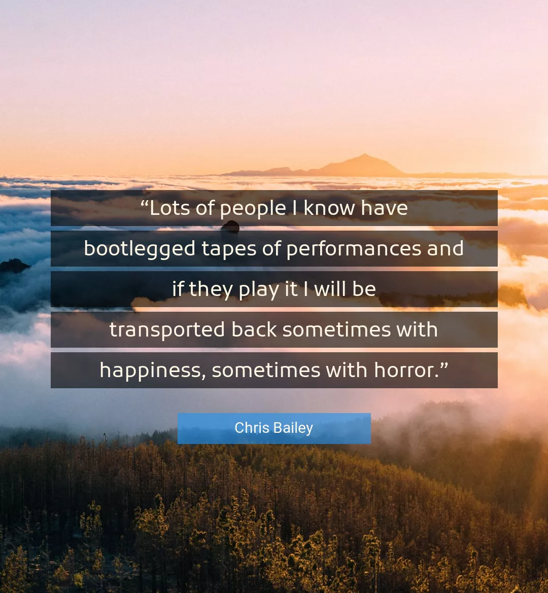 Quote About Happiness By Chris Bailey