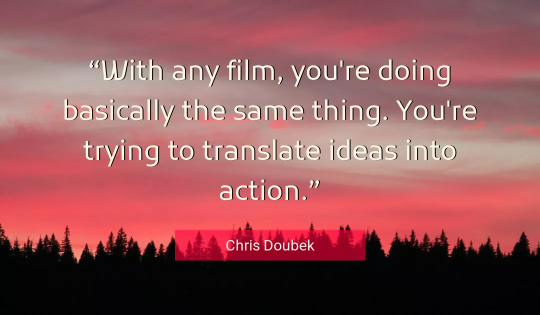 Quote About You By Chris Doubek