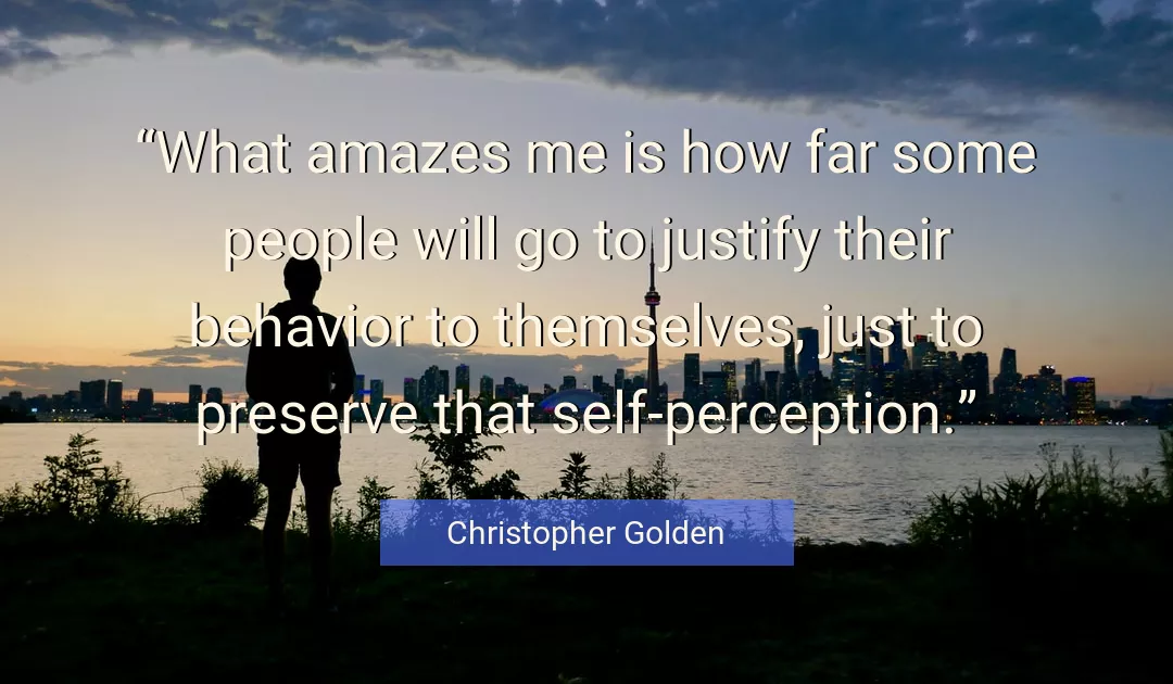 Quote About Me By Christopher Golden