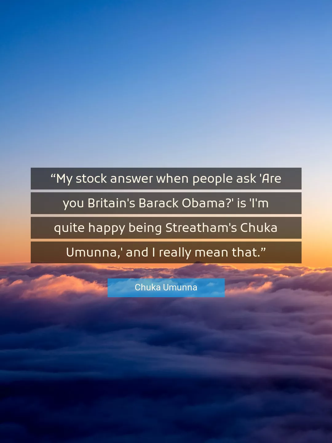 Quote About You By Chuka Umunna