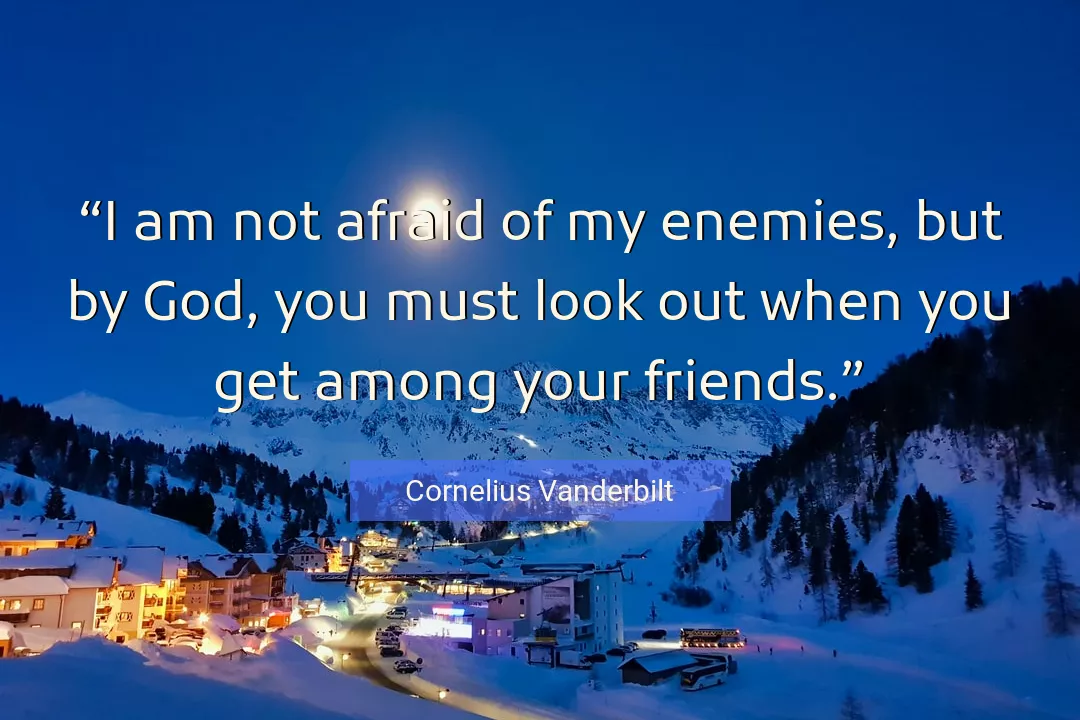Quote About God By Cornelius Vanderbilt