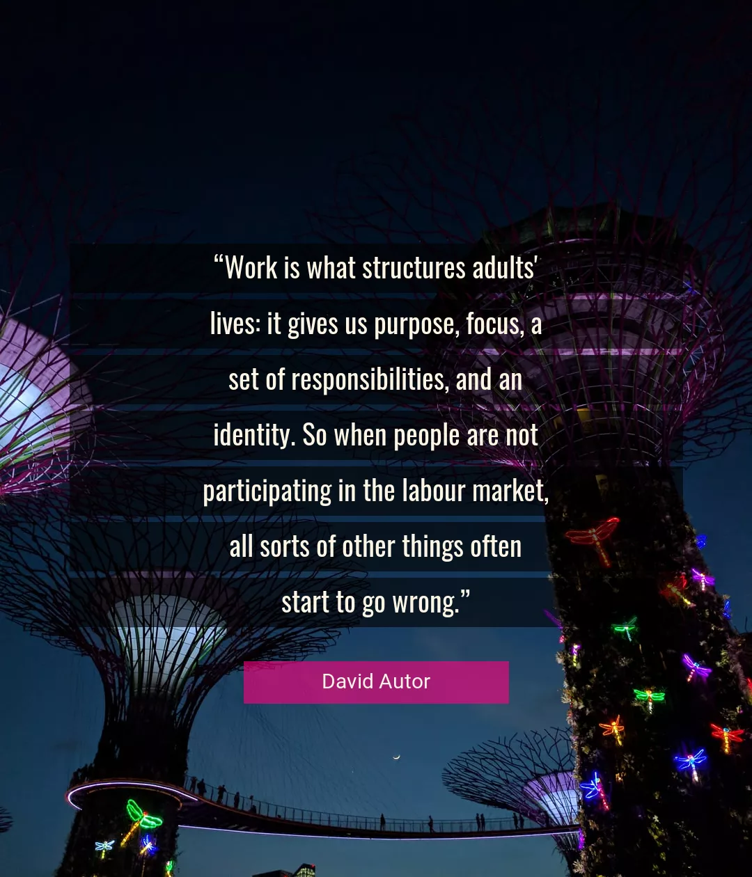 Quote About Work By David Autor