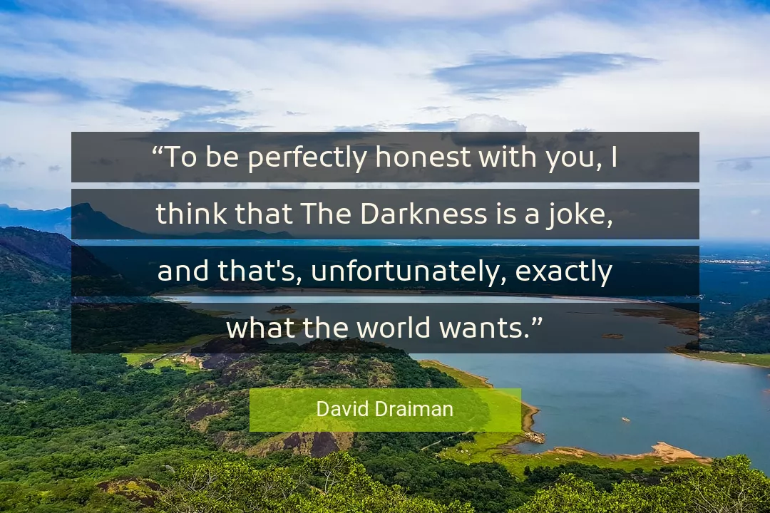 Quote About You By David Draiman
