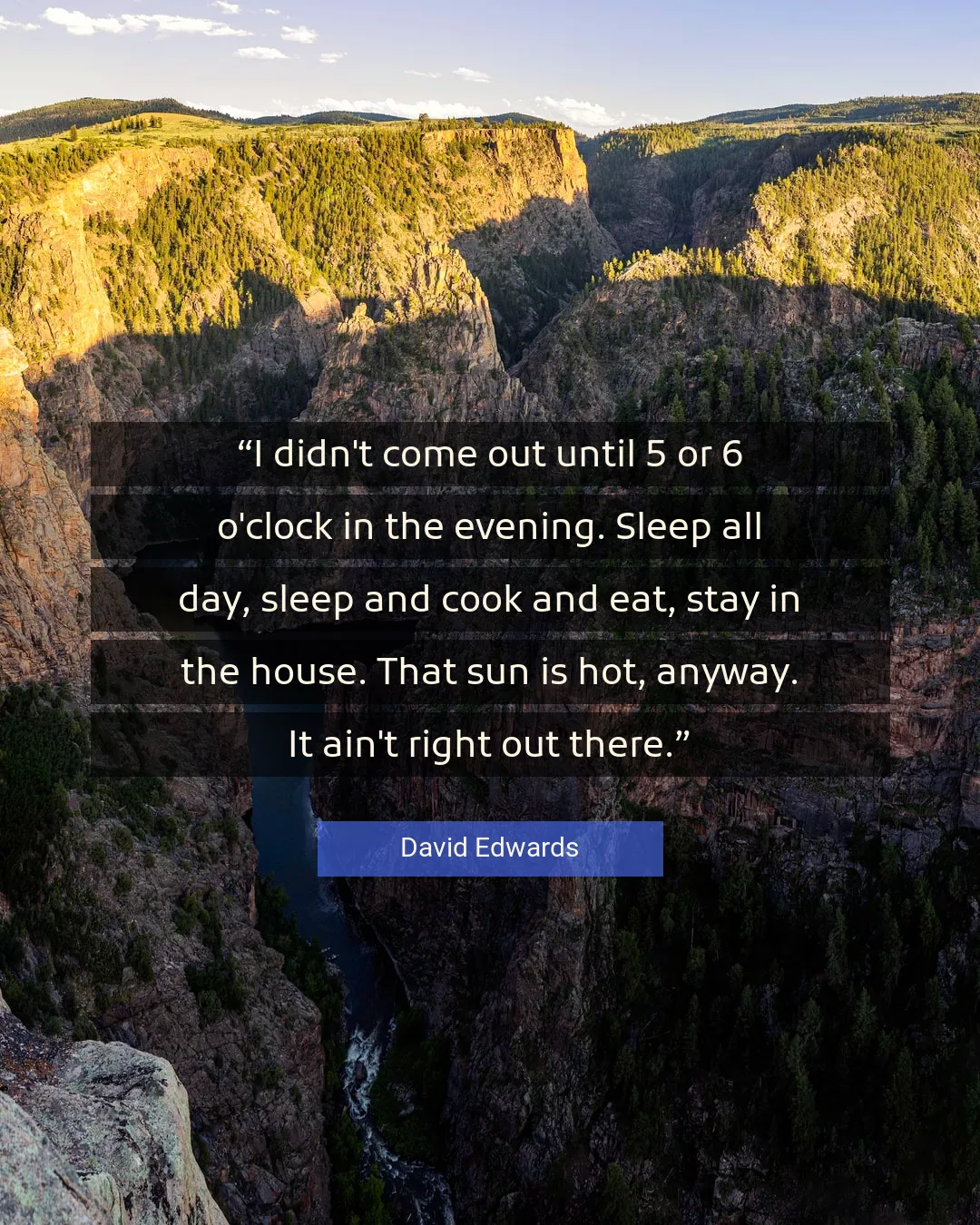 Quote About Day By David Edwards