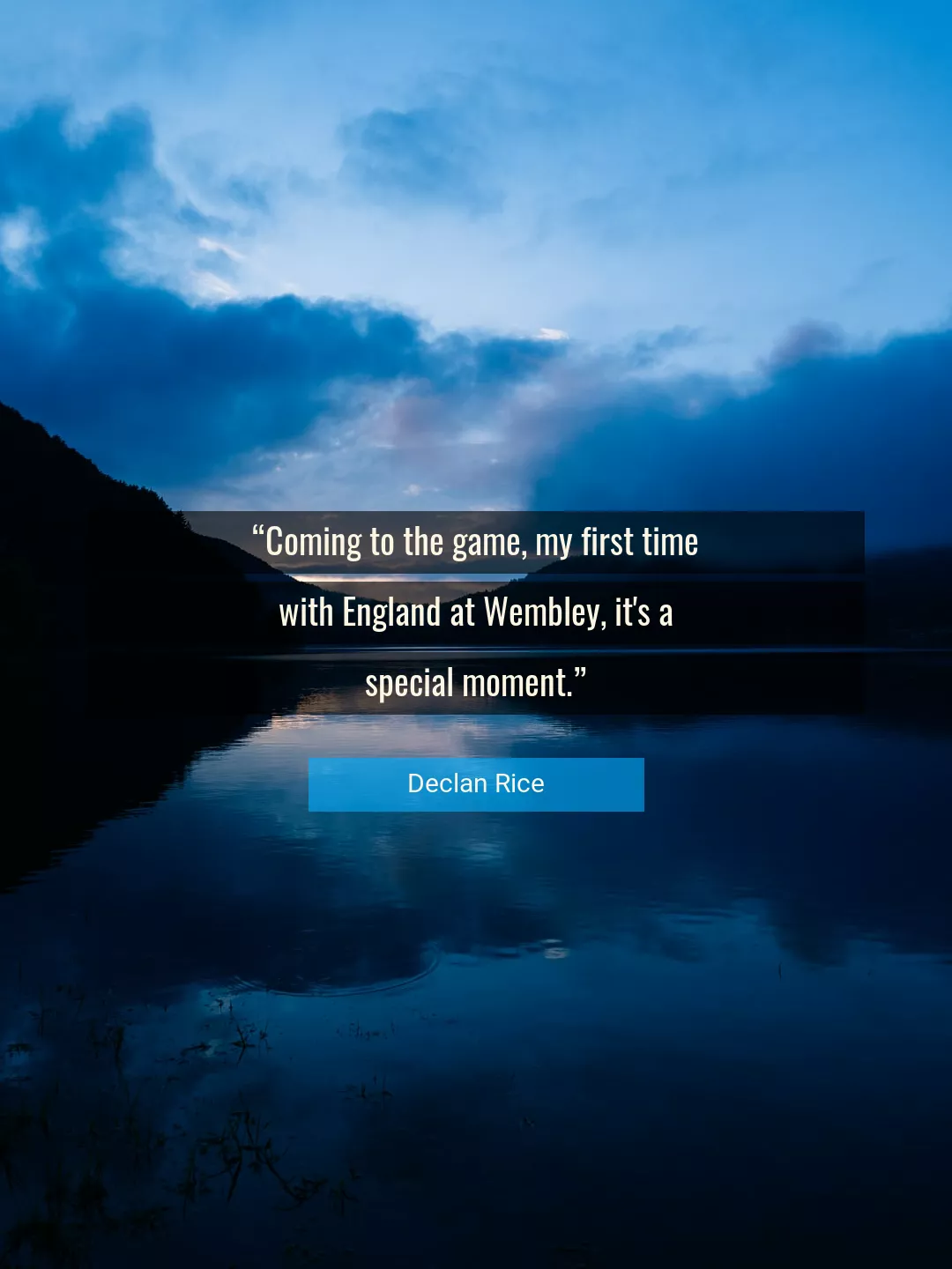 Quote About Time By Declan Rice