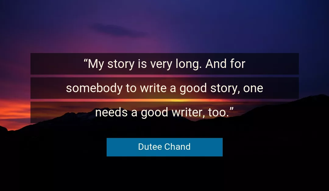 Quote About Good By Dutee Chand