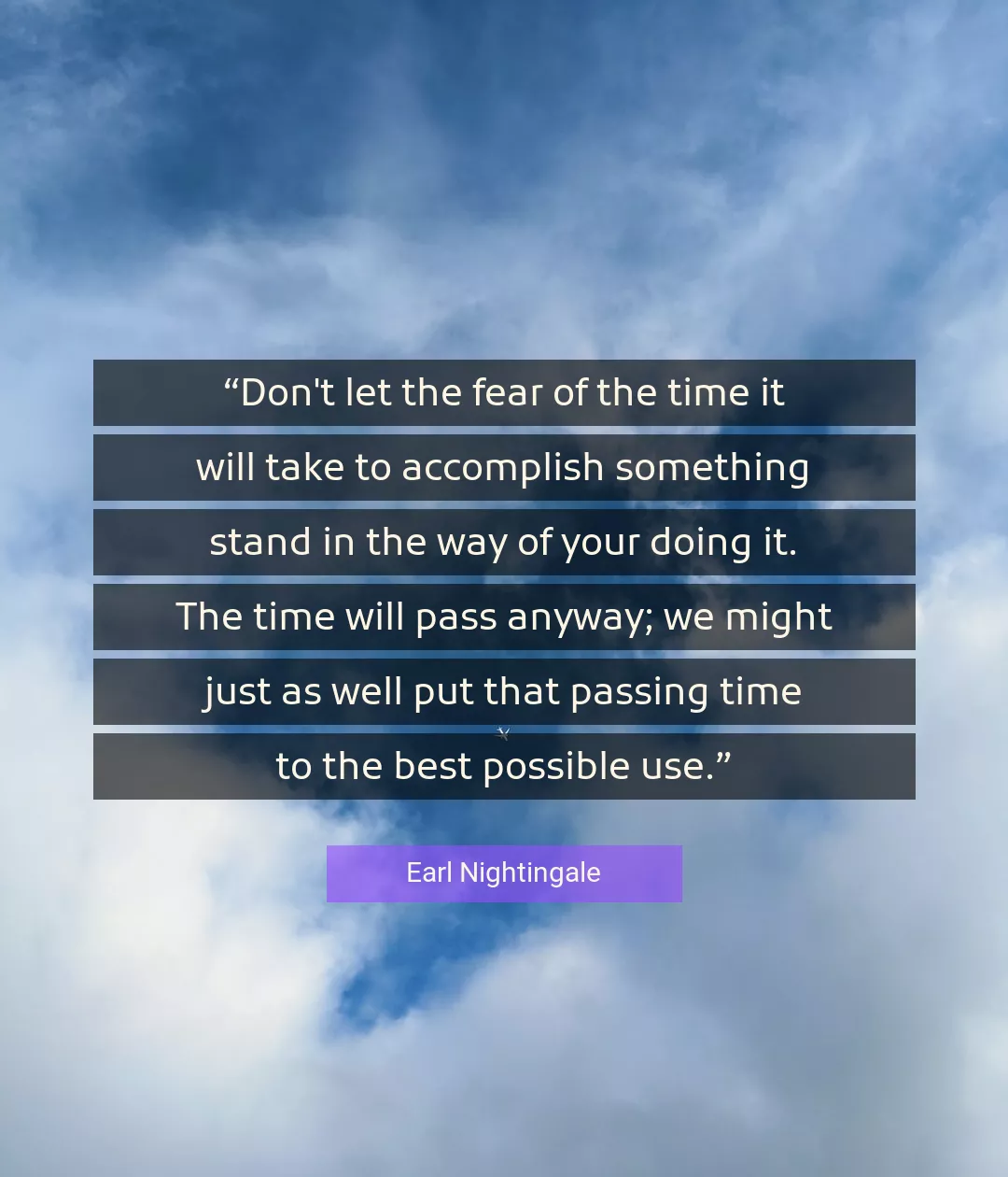 Quote About Best By Earl Nightingale