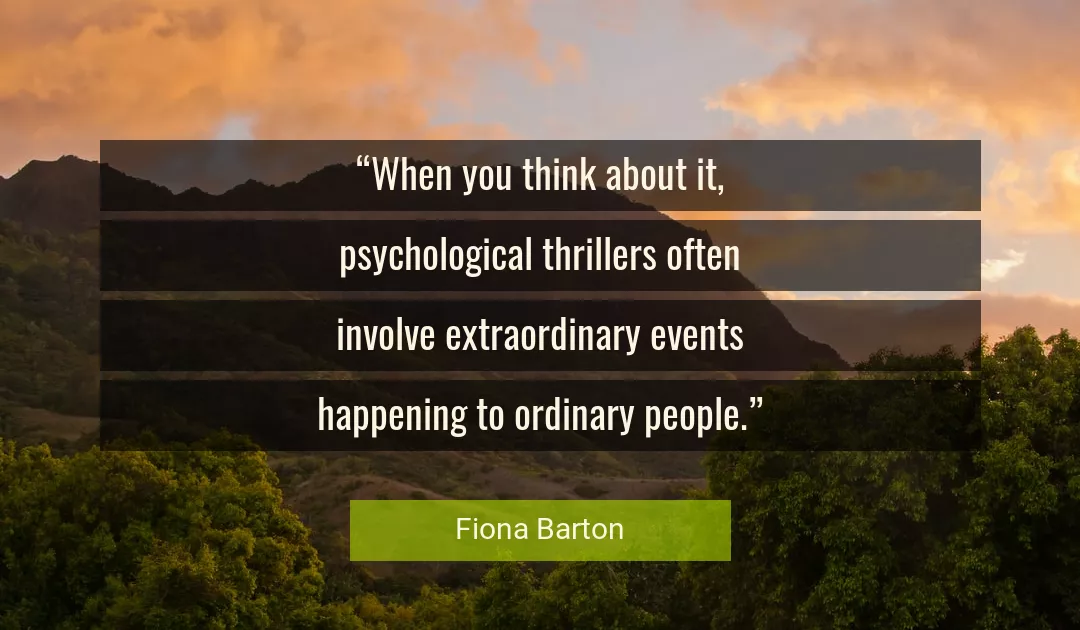Quote About You By Fiona Barton