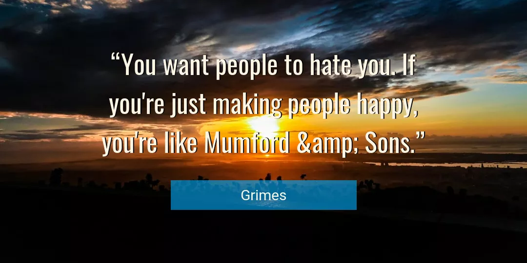 Quote About You By Grimes
