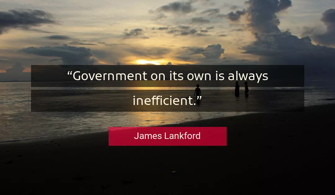 Quote About Always By James Lankford