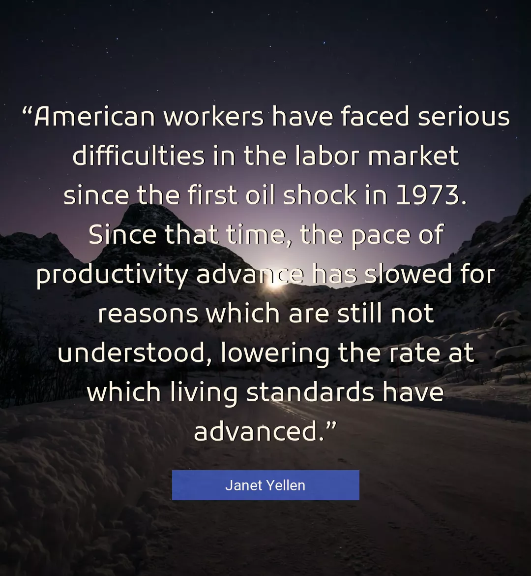 Quote About Time By Janet Yellen