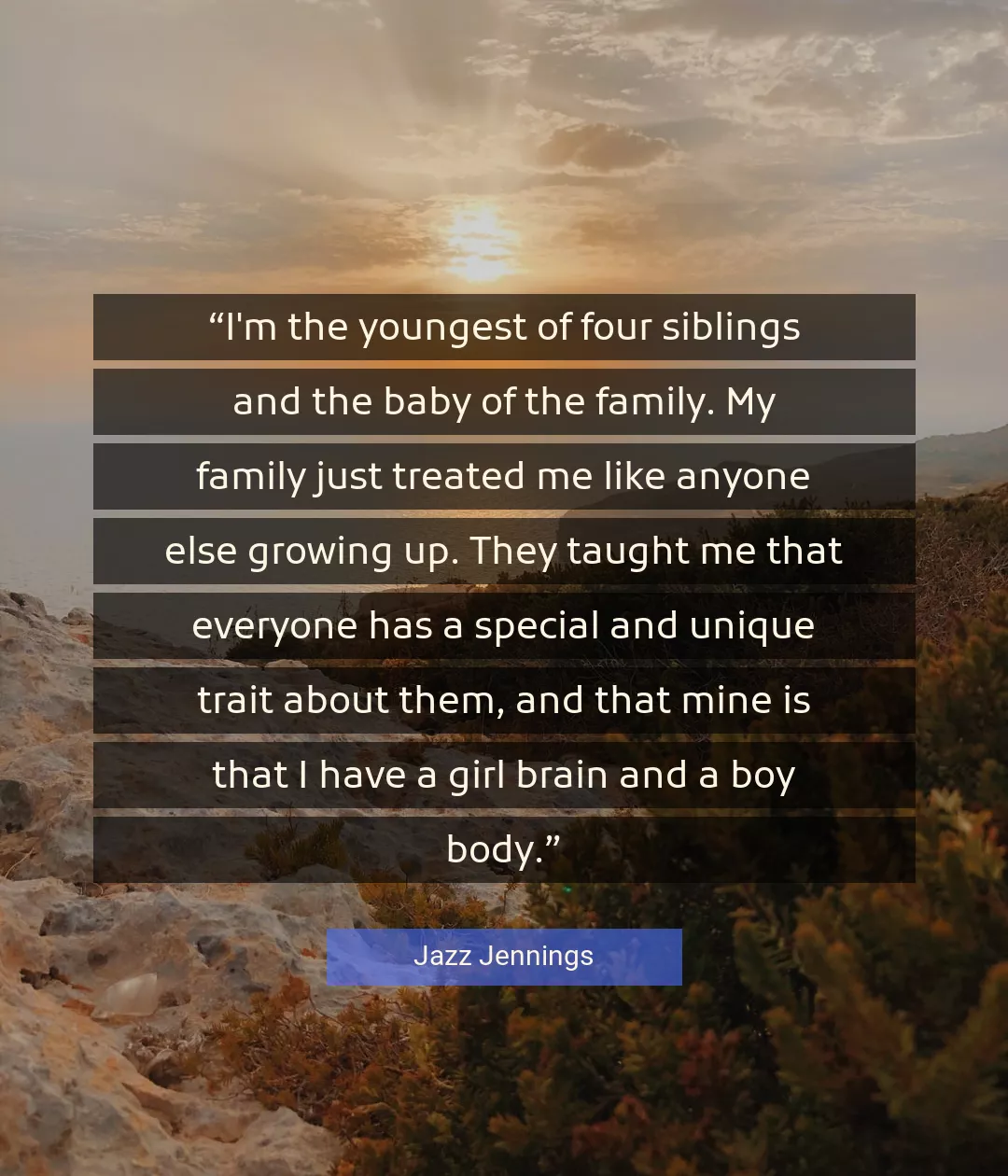 Quote About Family By Jazz Jennings