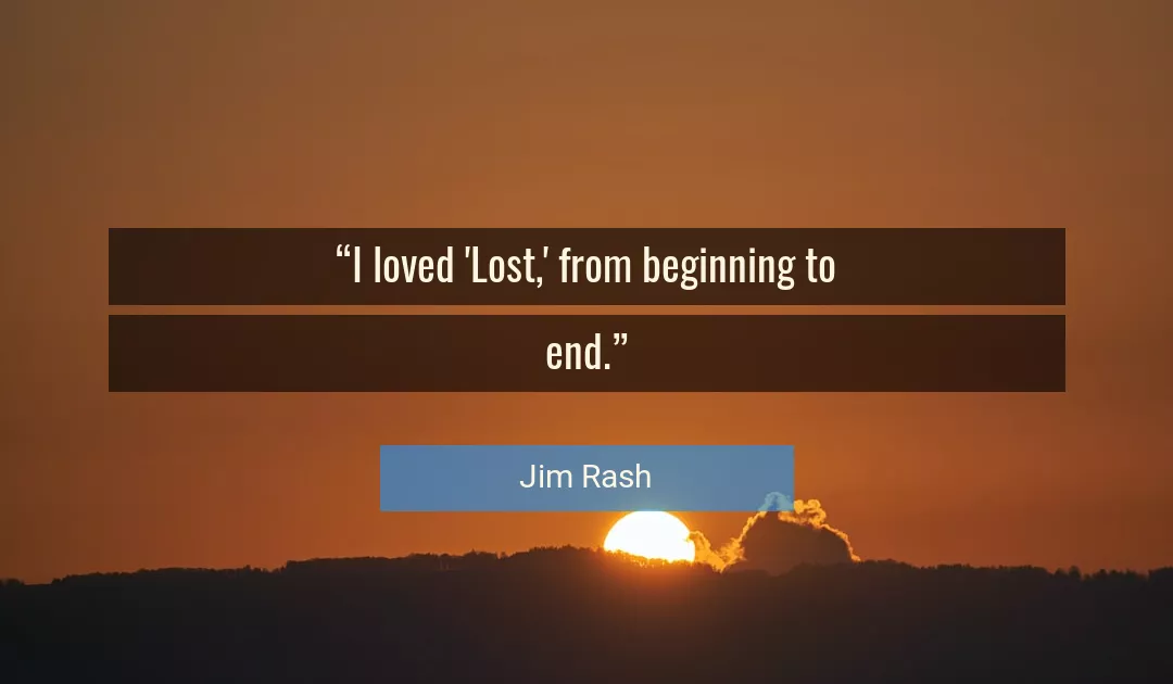 Quote About Beginning By Jim Rash