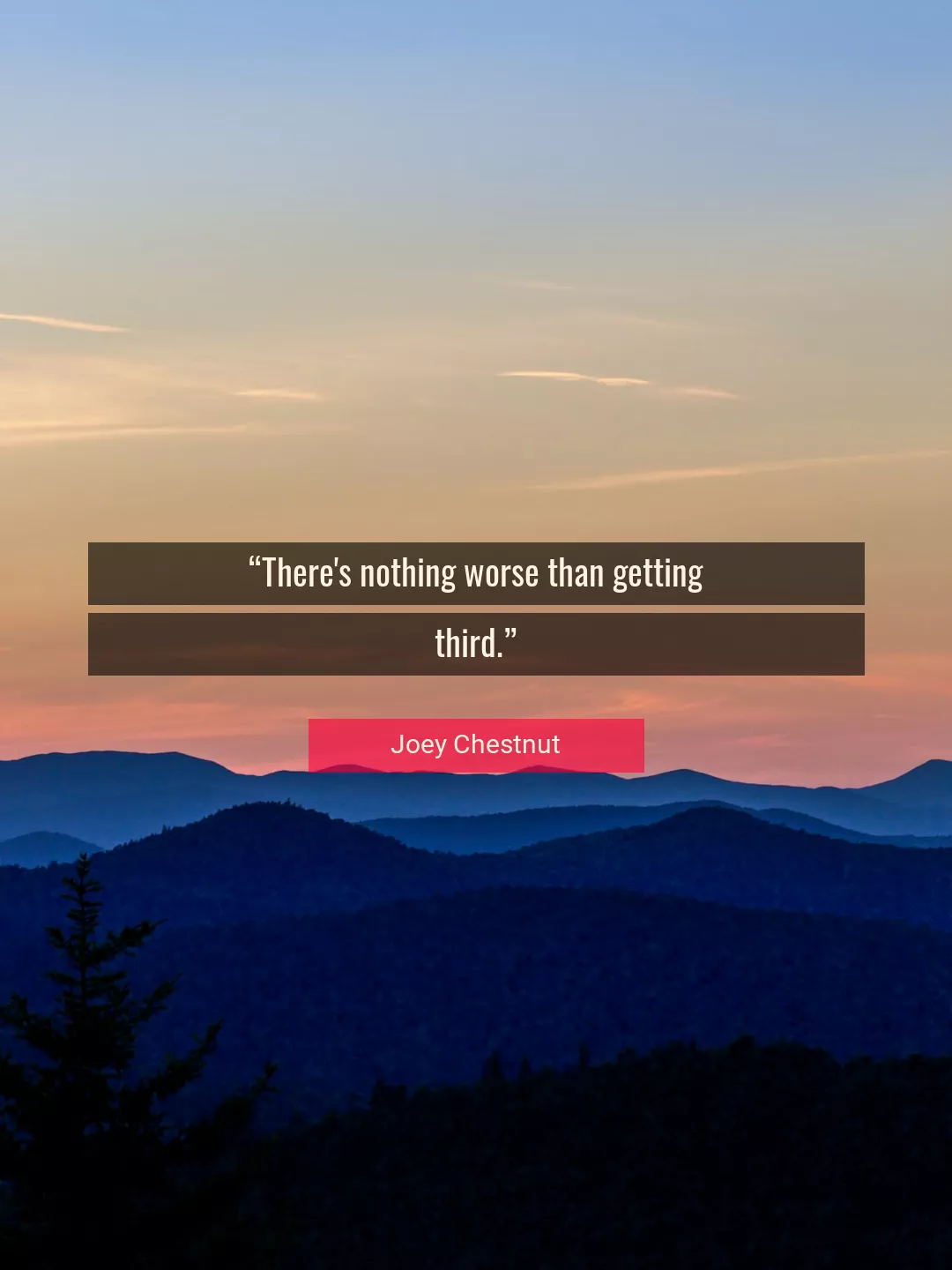 Quote About Nothing By Joey Chestnut