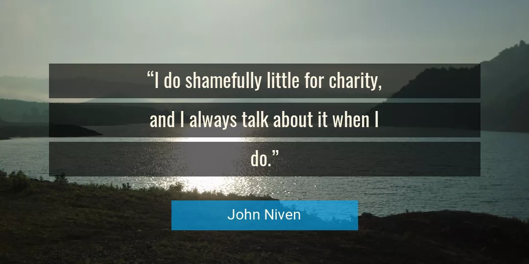 Quote About Always By John Niven