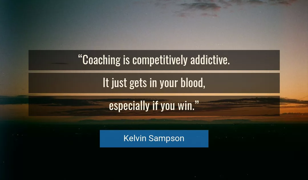 Quote About You By Kelvin Sampson
