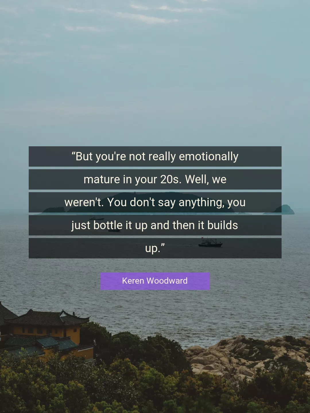 Quote About You By Keren Woodward