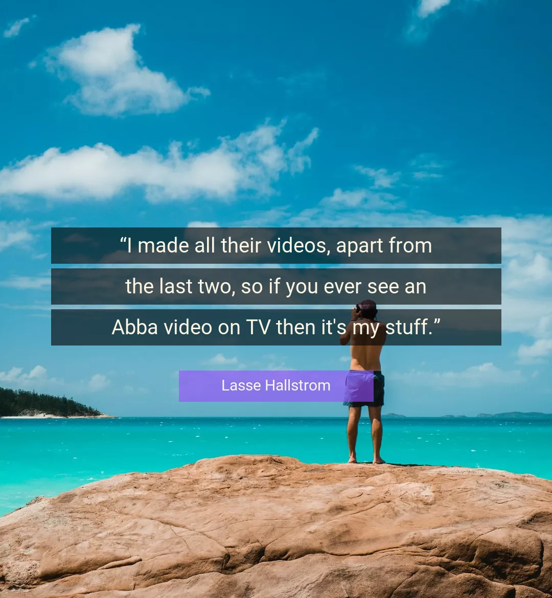 Quote About You By Lasse Hallstrom