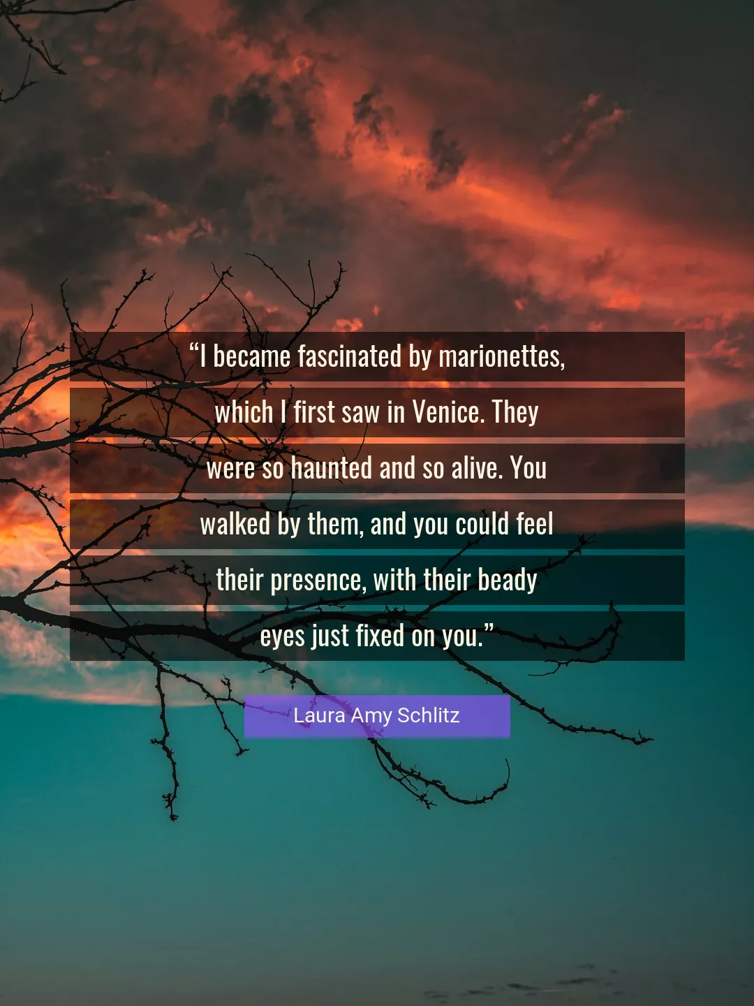 Quote About Eyes By Laura Amy Schlitz