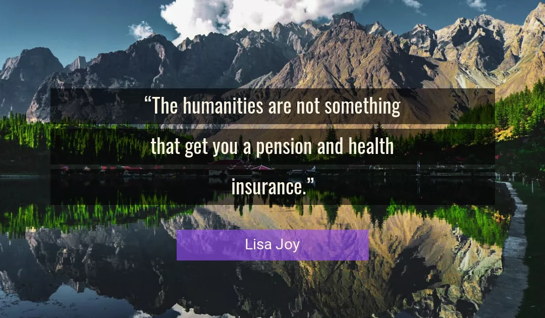 Quote About Health By Lisa Joy