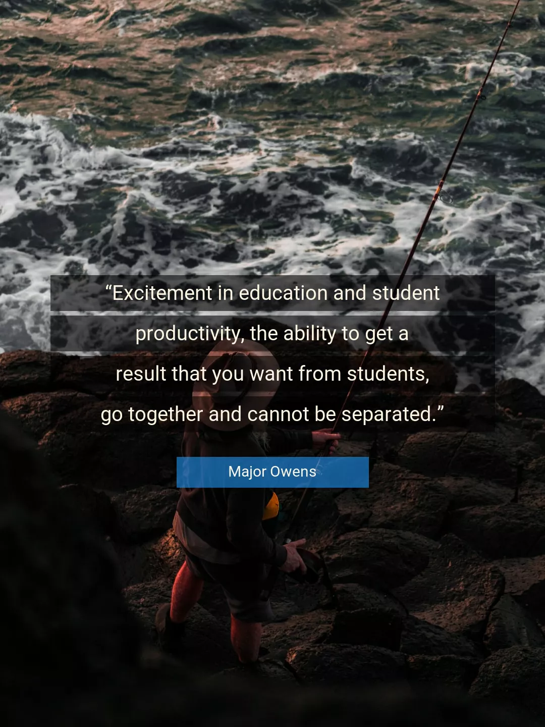 Quote About Education By Major Owens