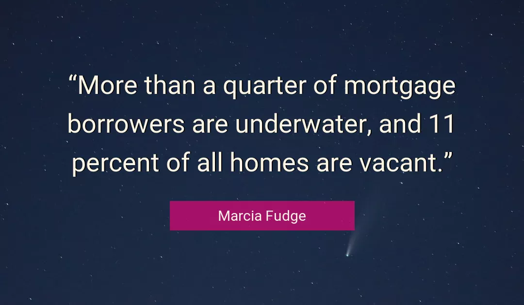 Quote About More By Marcia Fudge
