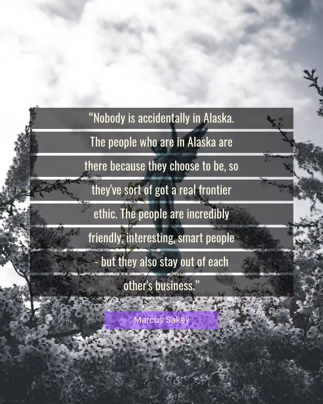 Quote About Business By Marcus Sakey