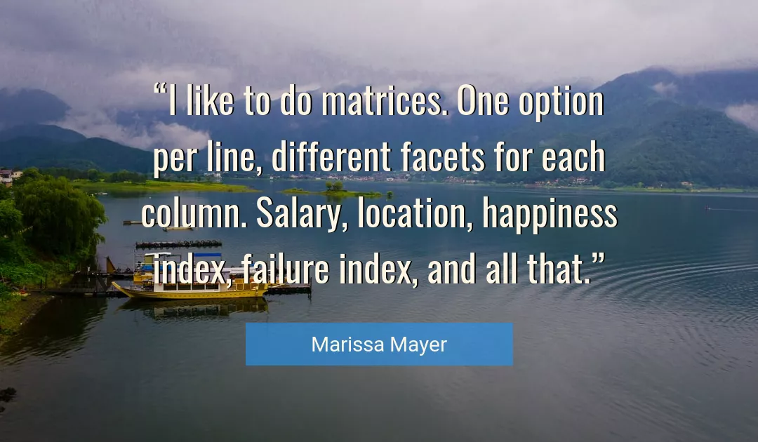 Quote About Happiness By Marissa Mayer