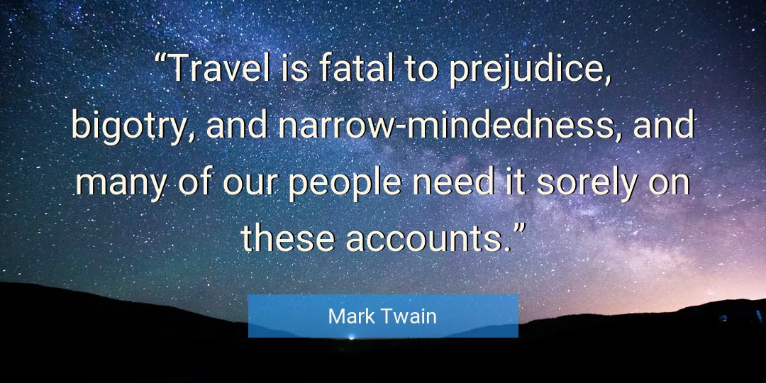 Quote About People By Mark Twain