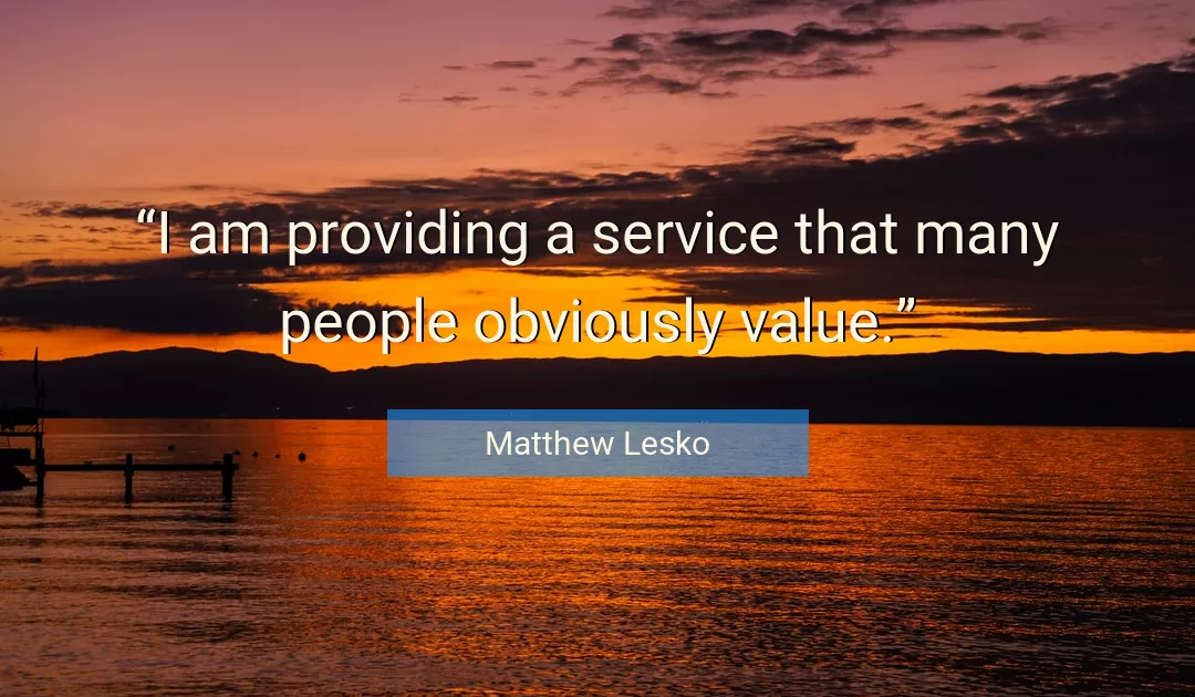 Quote About People By Matthew Lesko