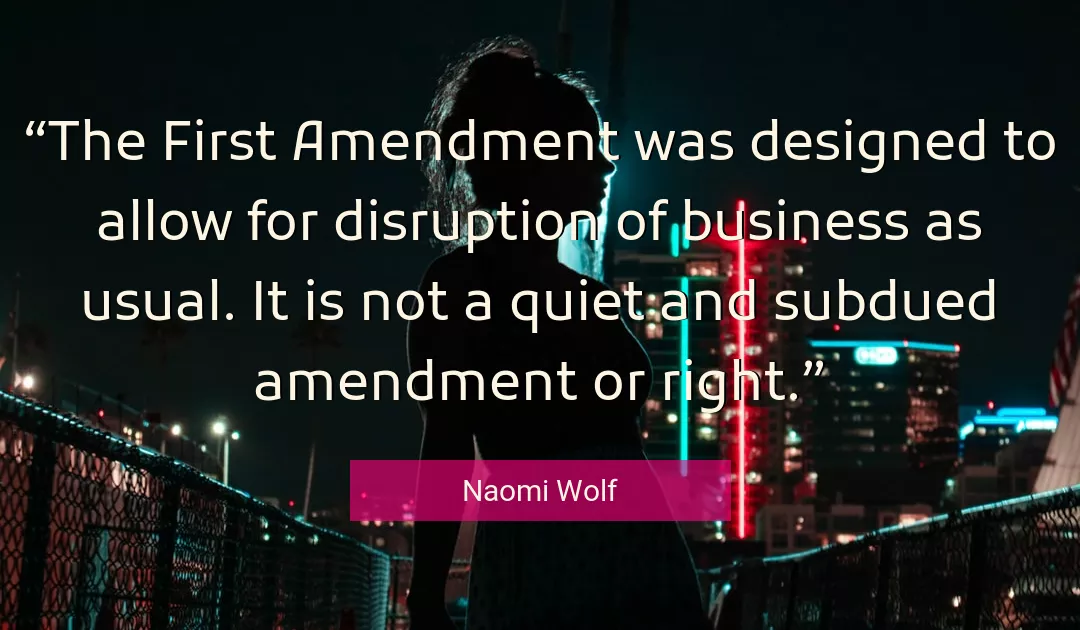 Quote About Business By Naomi Wolf