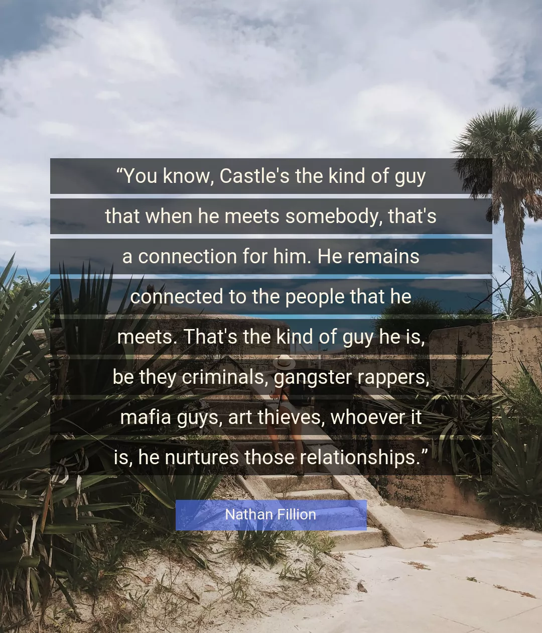Quote About You By Nathan Fillion