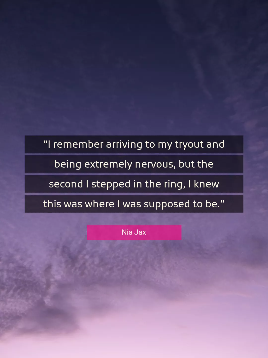 Quote About Remember By Nia Jax