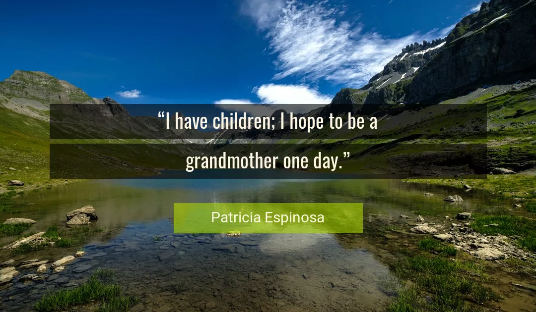 Quote About Hope By Patricia Espinosa