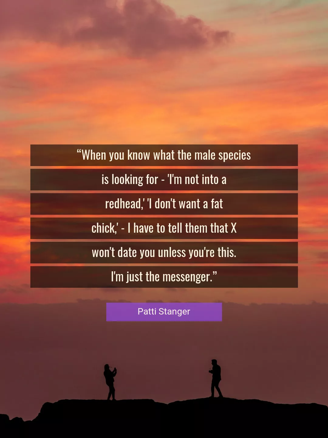 Quote About You By Patti Stanger