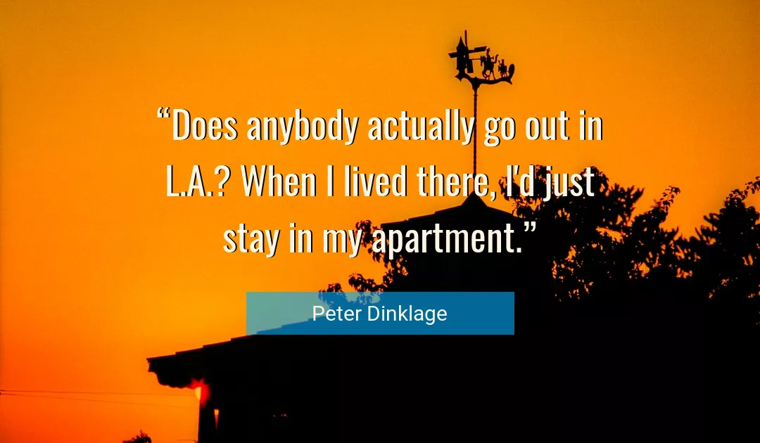 Quote About Go By Peter Dinklage