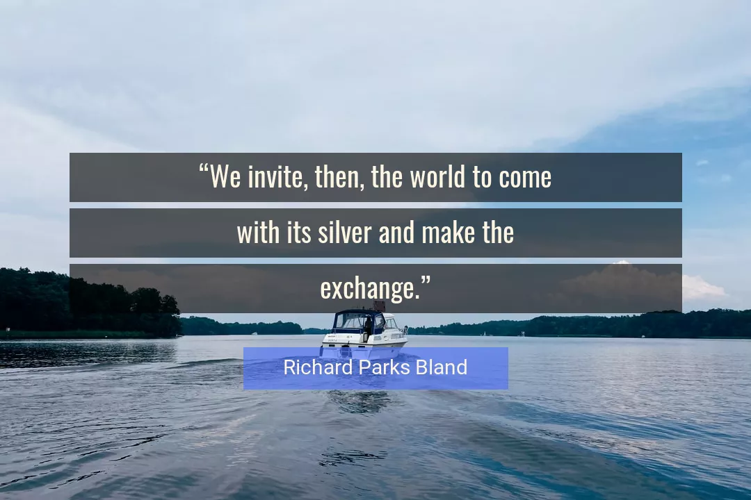 Quote About World By Richard Parks Bland